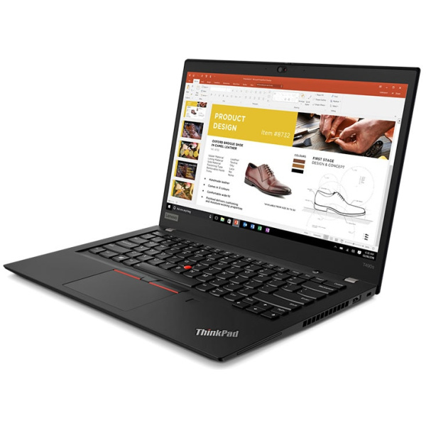 ⁦Lenovo ThinkPad T490s Core™ i7-8665U 16GB 256GB SSD 14″ FHD TOUCHSCREEN Win 11Pro Black 1.27KG – תיק מתנה-מוחדש- שנה אחריות⁩ – תמונה ⁦4⁩