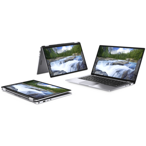 ⁦Dell Latitude 7400 2-IN-1 Core™ i7-8665U 16GB 256GB SSD 14″ FHD (1920×1080) TOUCHSCREEN Win 11 Pro Silver 1.37KG – תיק מתנה-מוחדש- שנה אחריות⁩ – תמונה ⁦3⁩